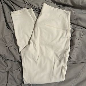 Lululemon white leggings
